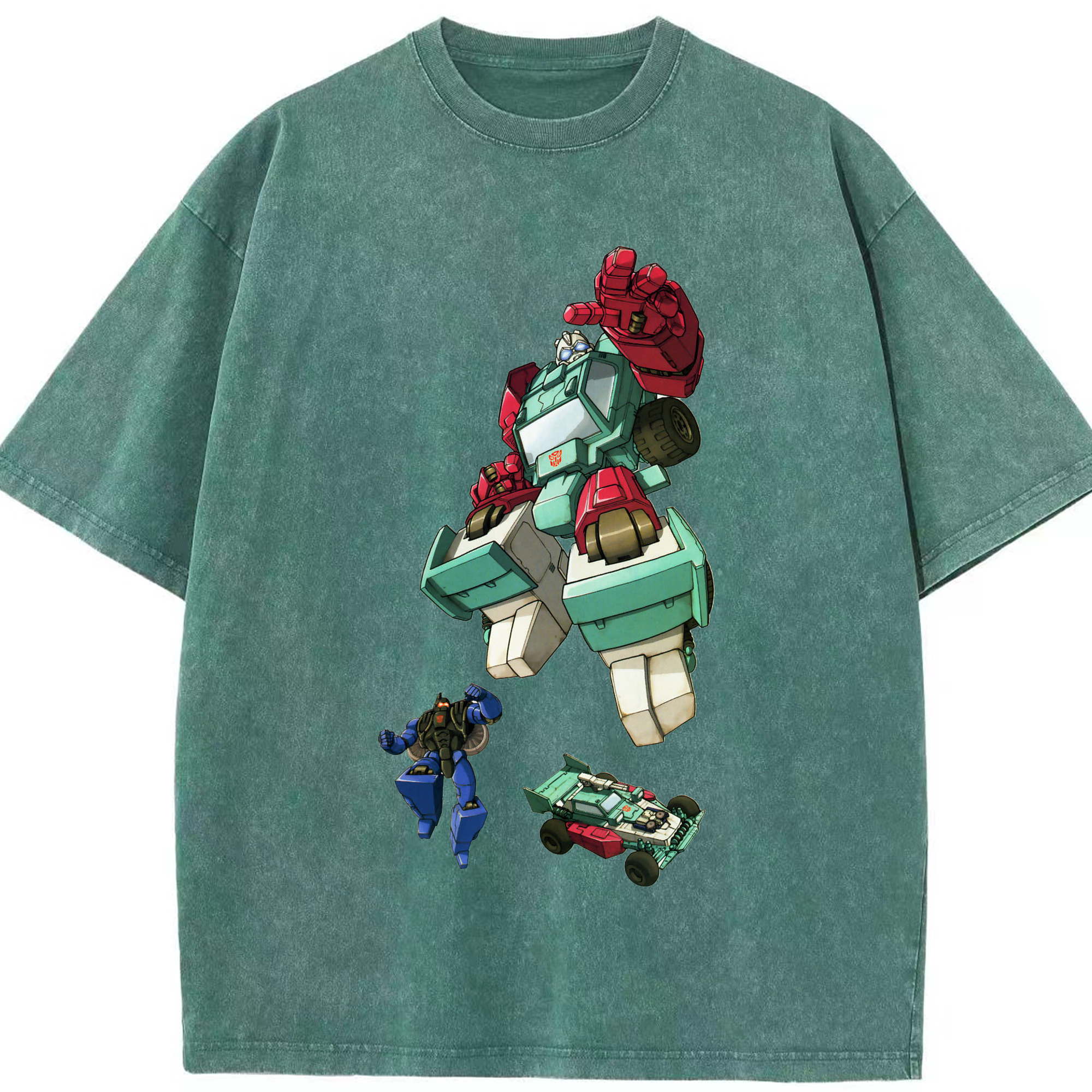 （画像用）  綿100% ヴィンテージ風 半袖Tシャツ（フロントプリント）